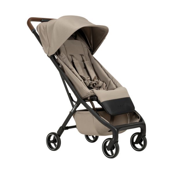 Dubatti Smart Buggy - E2 - Brown / Taupe| Regenschutz Buggy | Summer Seatliner | Bumper Bar Schwarz