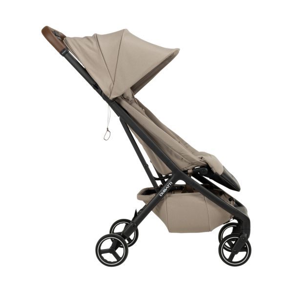 Dubatti Smart Buggy - E2 - Brown / Taupe| Regenschutz Buggy | Summer Seatliner | Bumper Bar Schwarz