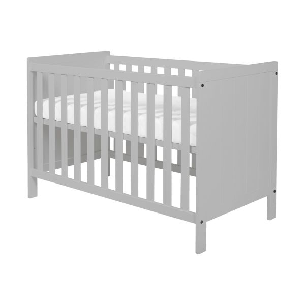Europe Baby Ralph Babyzimmer Weiß | Bett 60 x 120 cm + Kommode