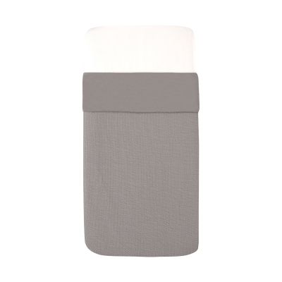 Witlof for Kids Waves Tuck-Inn Bettdecke - 60 x 120 cm - Warm Grey