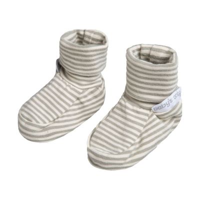 Baby's Only Stripe Hausschuhe - Urban Green