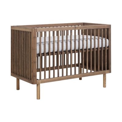 Kidsmill Babybett Ridge – 60 x 120 cm  - Dark Brown Ash