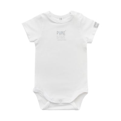 Bamboom Babybody Reinweiß 12 Monate