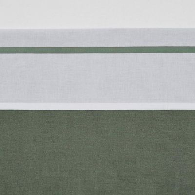 Meyco Bettlaken Weiß mit Paspel 100 x 150 cm