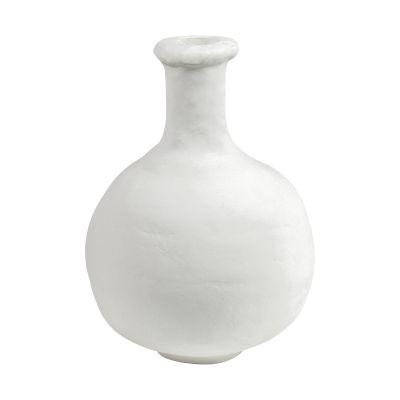Be Pure Home District Vase – 36 x 25 – Off White