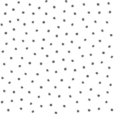 Estahome Punkte - Tapete – Schwarz / Weiß II