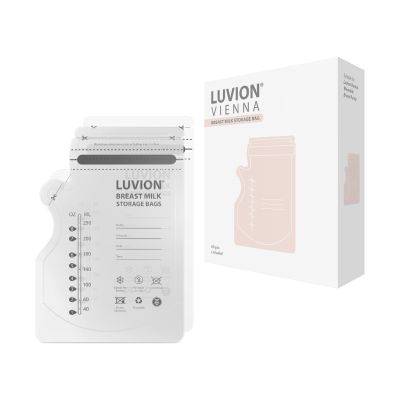 Luvion Muttermilch-Aufbewahrungsbeutel – 60 Stück – 250 ml