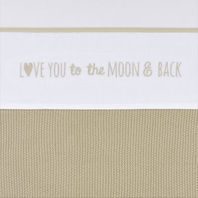 Meyco Babylaken Love You To The Moon &amp; Back 75 x 100 cm