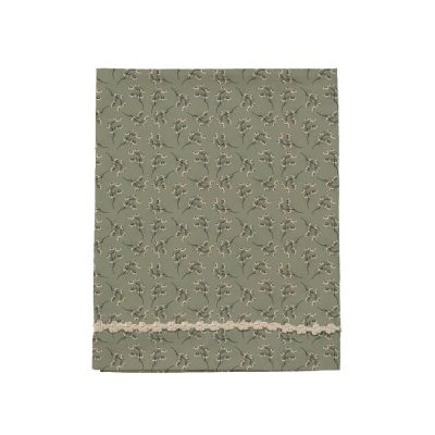 Mies &amp; Co Daisies Wiegenlaken - 80 x 100 cm - Teagreen