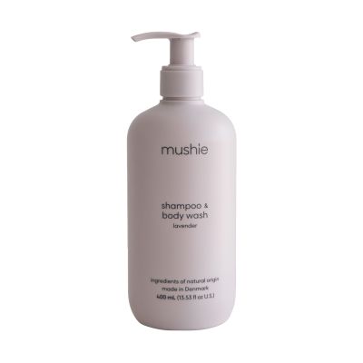 Mushie Baby Shampoo &amp; Body Wash - 400 ml - Lavendel