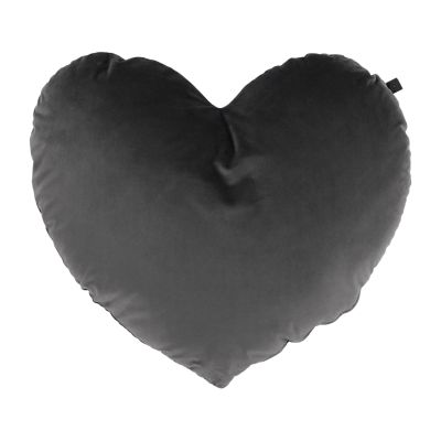 Overseas Heart Shape Kissen - Anthracite