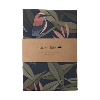 Studio Ditte Bettbezug - Vogel - 140 x 220 cm - Blau
