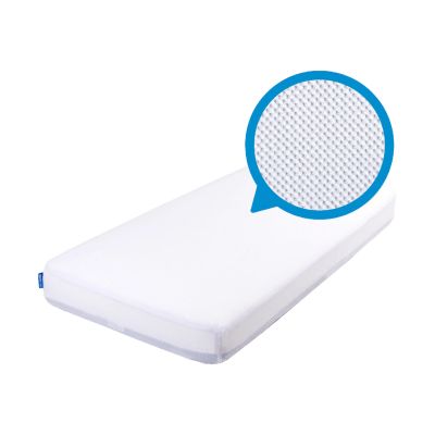 Aerosleep Sleep Safe Premium Spannbettlaken 60 x 120 cm Weiß