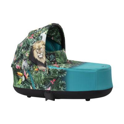 PRIAM 4 Lux Carry Cot WE THE BEST BLUE | mid turquoise