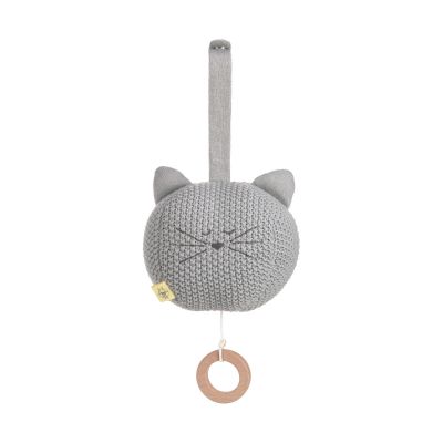 Laessig Little Chums Knitted Musikmobile Cat
