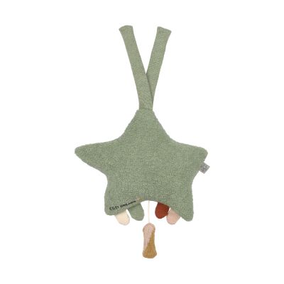Laessig Star Knitted Musikmobile Green