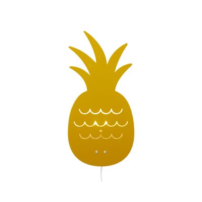 Roommate Pineapple Lampe Yellow Ochre