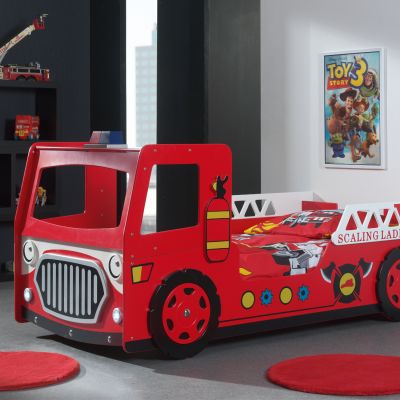 Vipack Feuerwehrauto Bett 90 x 200 cm