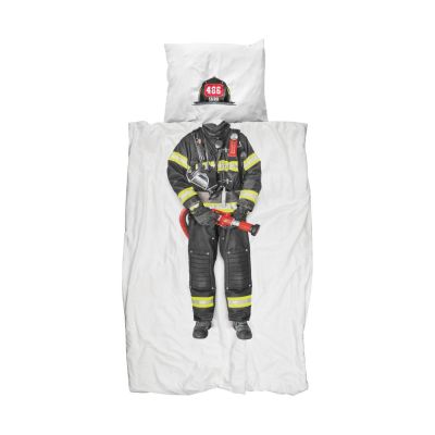 Snurk Bettbezug Feuerwehrmann, 140 x 200/220 cm