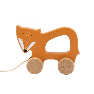 Wooden pull along toy - Mr. Fox 36-200