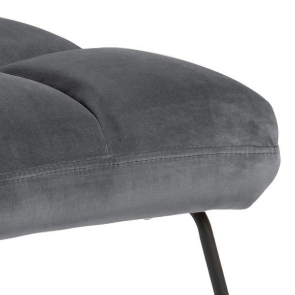 Kidsmill Mika Lounge Chair Dark Grey