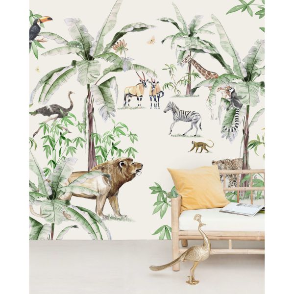 Creative Lab Amsterdam Just Another Day In The Jungle Tapete 200 x 280 cm