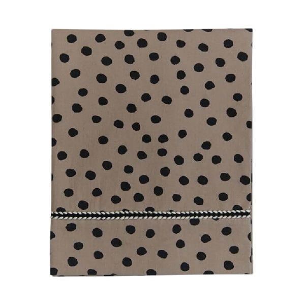 Mies & Co Bold Dots Babylaken Dark Brown 110 x 140 cm