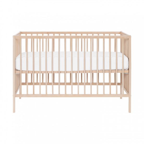Europe Baby Sterre / Raw Babyzimmer Weiß | Bett 60 x 120 cm + Kommode
